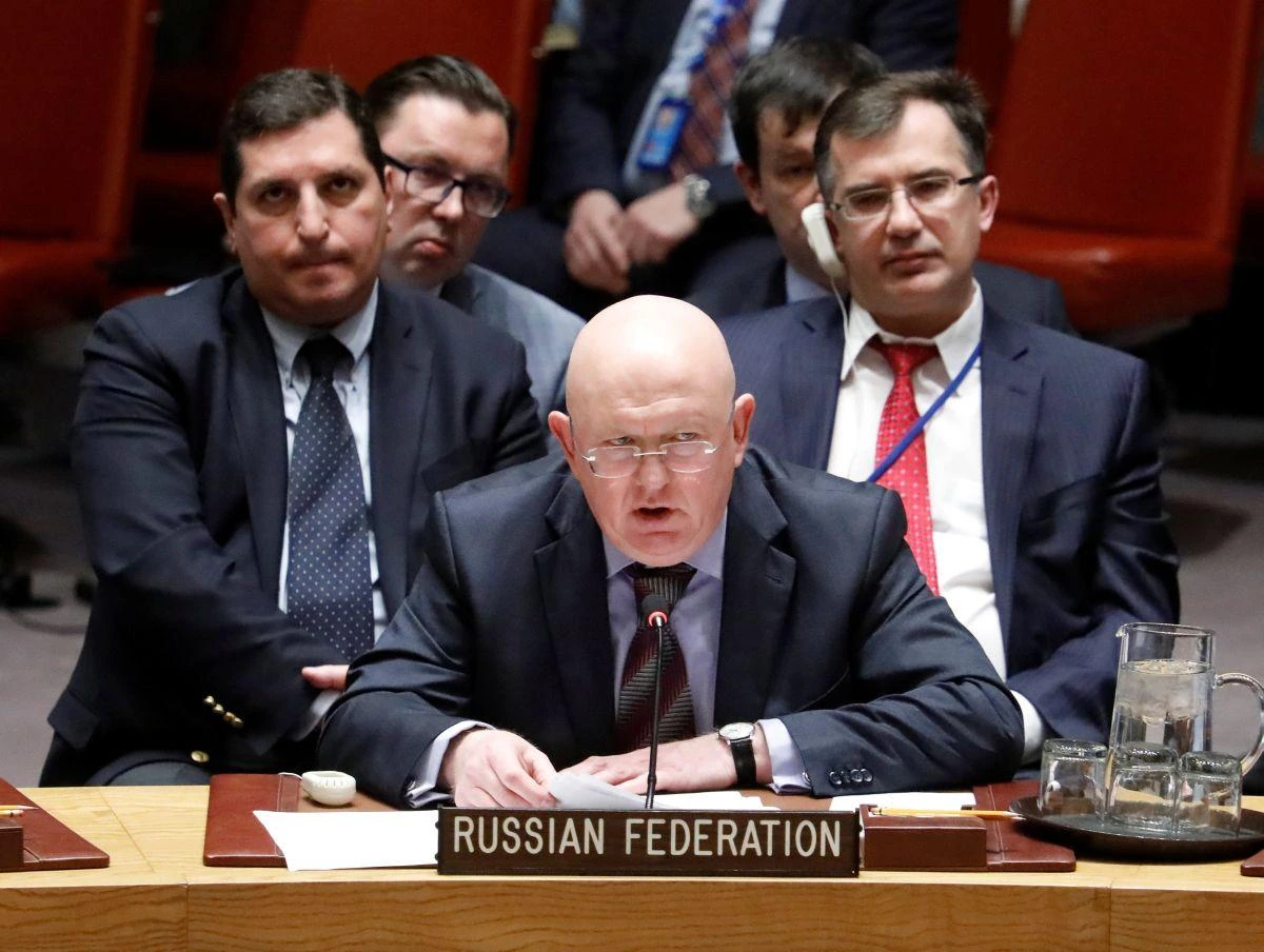 Небензя під час Радбезу ООН обурився через санкції України проти "Маші та Ведмедя"